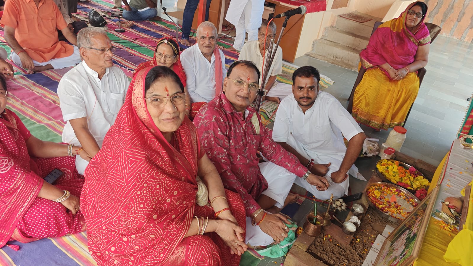 नापासर में संत सेवाराम जी की तपोभूमि पर शुरू हुआ 15 दिवसीय पितृपक्ष अखंड संकीर्तन